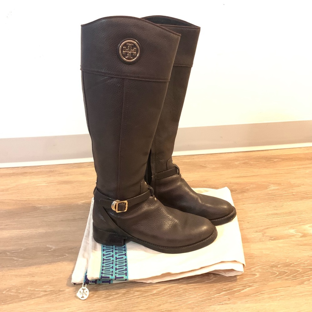Tory Burch Teresa Riding Boot - Picture 1 of 3